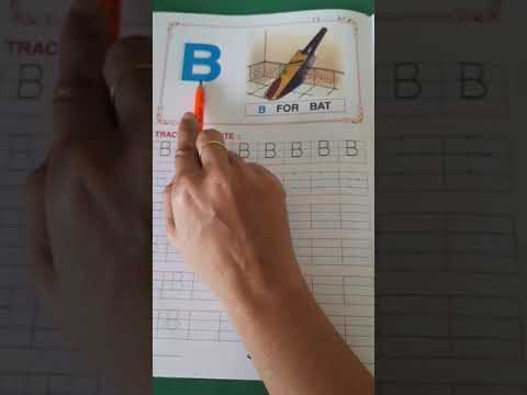 Turning Point Montessori House Class M-I English Alphabet B page no. 4 and 5