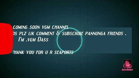 Hi this is vgm new channel