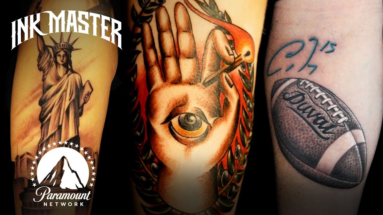 Same Subject Tattoo Faceoffs 🥊 Ink Master - YouTube