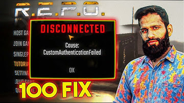 How To o Fix Custom Authentication Faild in repo - Custom authentication Faild On R.E.P.O