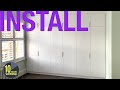 Built-in Wardrobes and Shelving Installation [video #344]