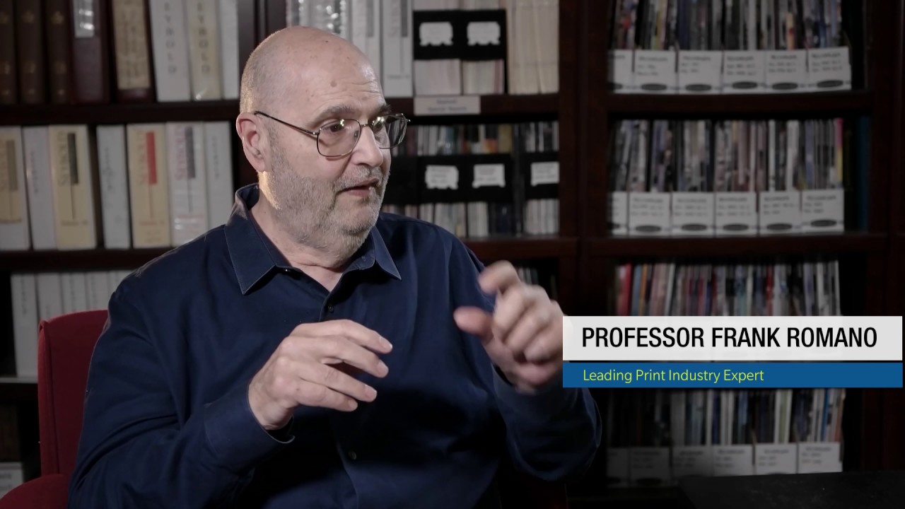 Frank Romano on the Konica Minolta AccurioJet KM-1