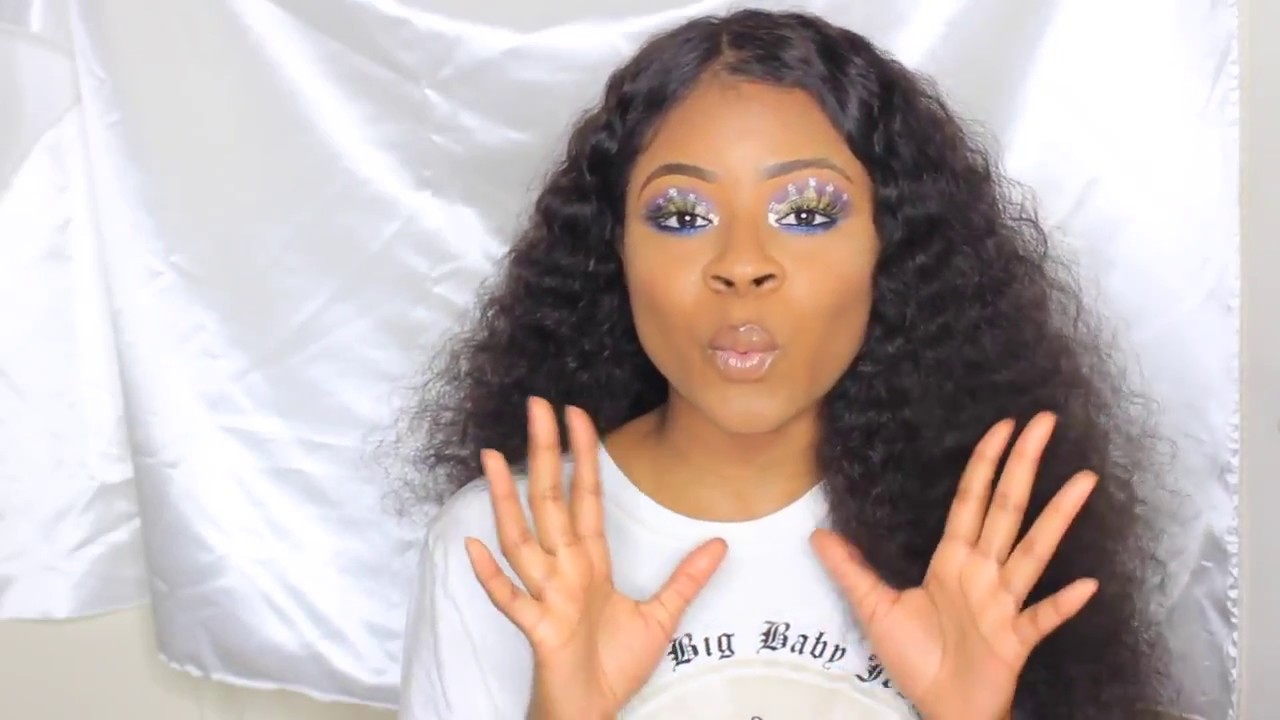 How to Style HAIR REVIEW Dynasty Goddess Malaysian Deep Curly - YouTube