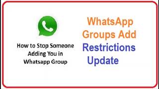 WhatsApp Update Groups Add Restrictions in Telugu screenshot 3
