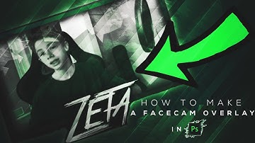 How To Create A FACECAM OVERLAY In Photoshop!!!! | Photoshop CS6 Tutorial