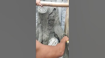 Rustic Wood Design Using Cement #landscaping #rustic #rusticwood