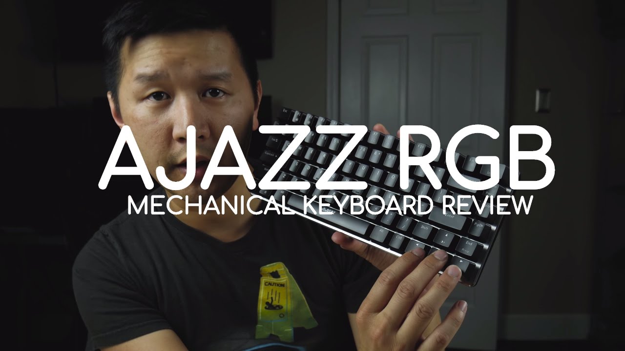 AJAZZ RGB Mechanical  Keyboard REVIEW