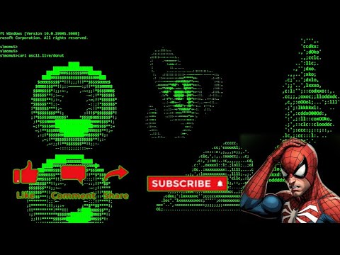 All Hidden ASCII Animations from curl ascii.live Best Terminal Art Fun Commands