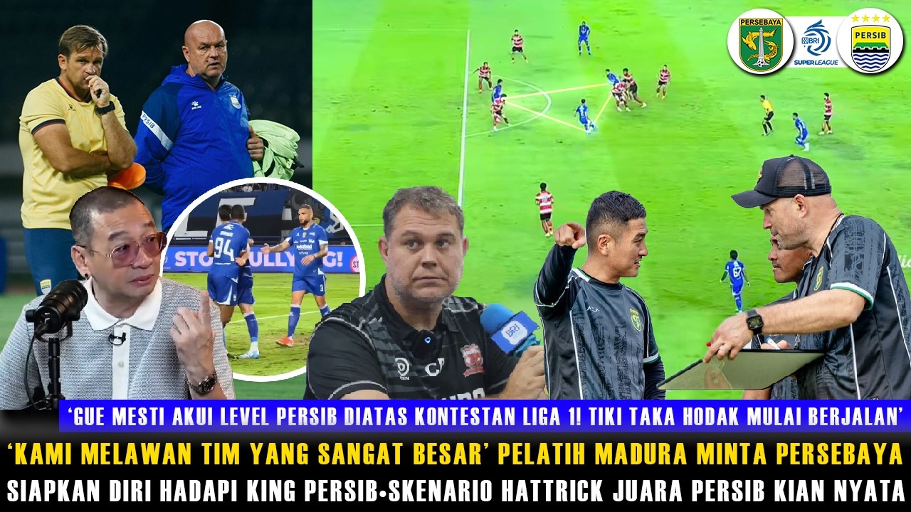 🔵'SIAP² AJA PERSEBAYA SENASIB DENGAN MADURA'🔥COACH JUSTIN DIBUAT TAKJUB😱BERNARDO MULAI PANIK BEGINI