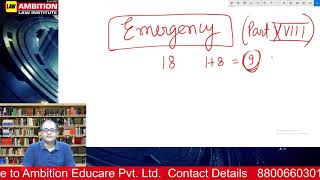 Emergency explained (art 352 ) with all Q n A in simplest way for All