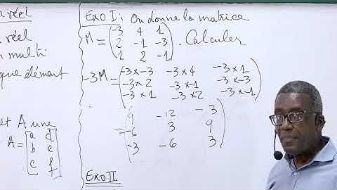 4  Algebre / Multiplication par un réel