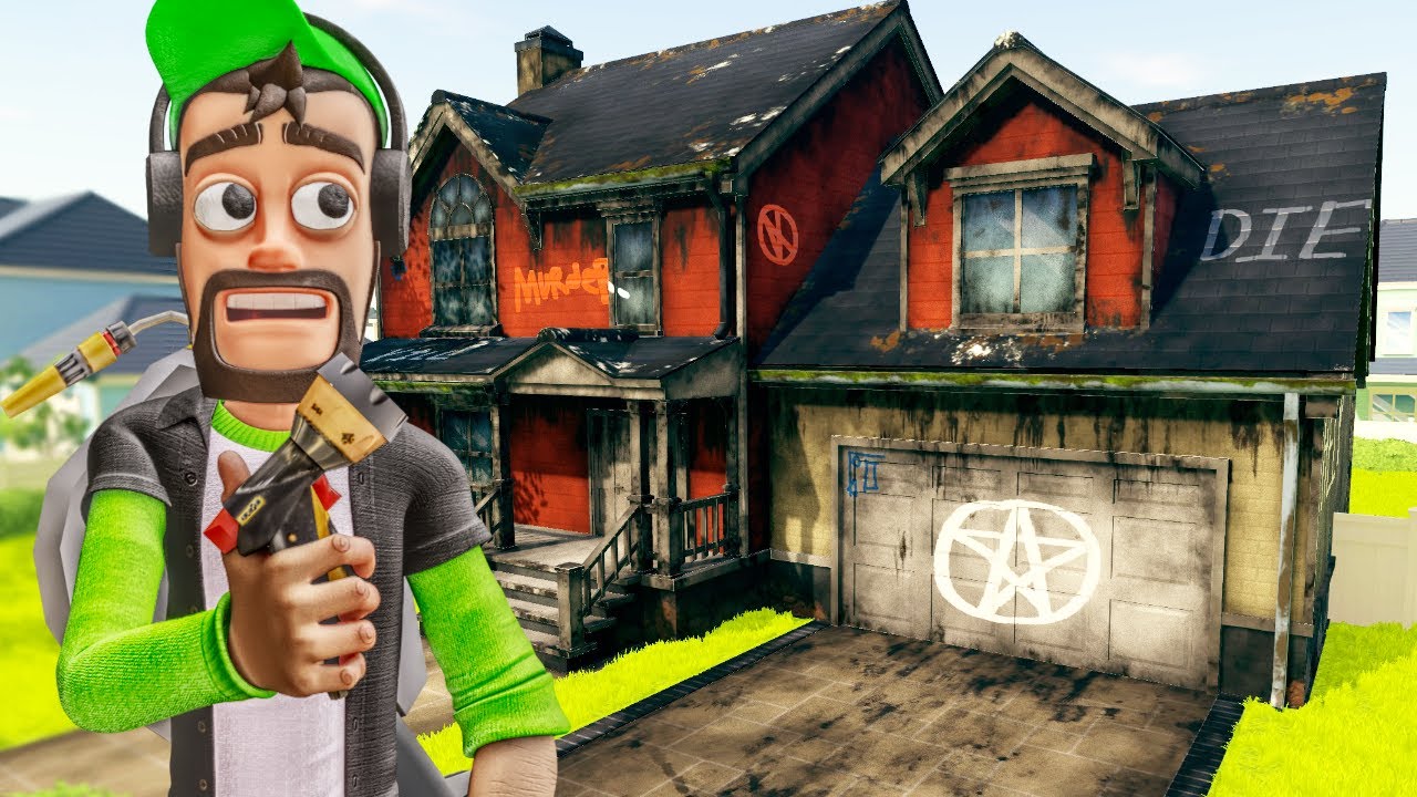 I Bought The BEST PRESSURE WASHER To Clean a Haunted House in PowerWash Simulator!
