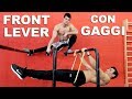 COME IMPARARE A FARE IL FRONT LEVER w/ Gaggi Yatarov