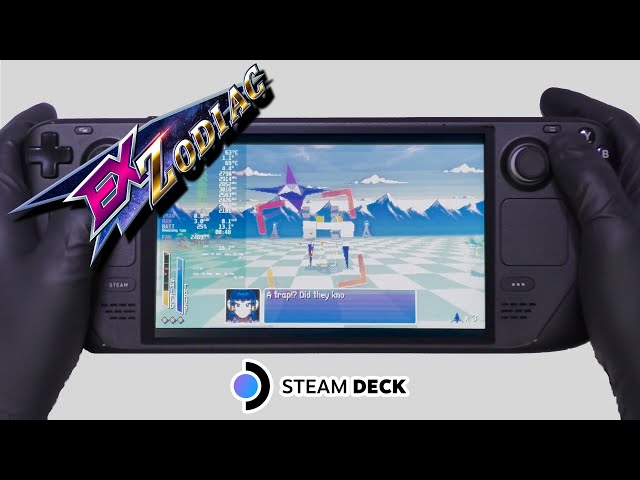 Steam Deck Gameplay | Ex-Zodiac | Steam OS - YouTube