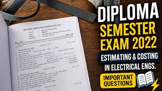 Ubter || Polytechnic || ESTIMATING AND COSTING OF ELECTRICAL ENGINEERING