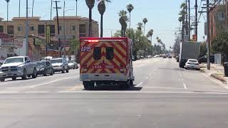 (LAFD)AP15 responding