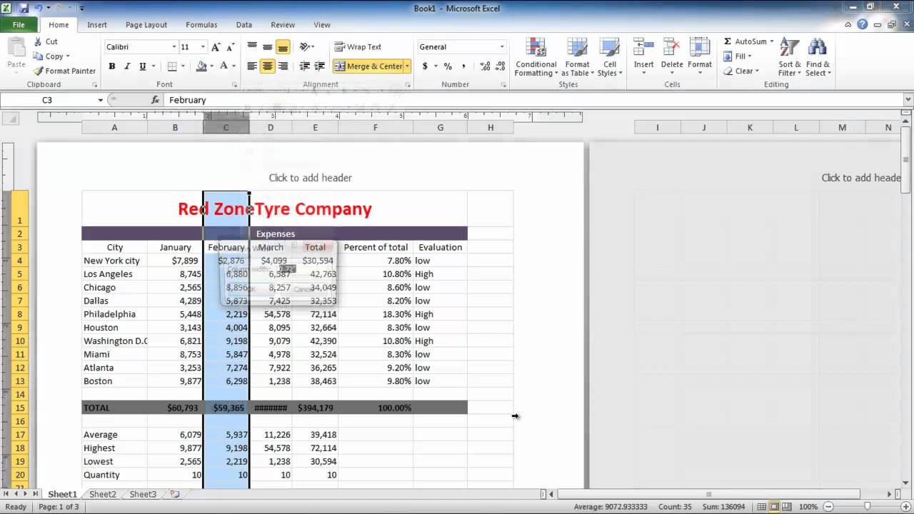 mark the workbook as final. font size