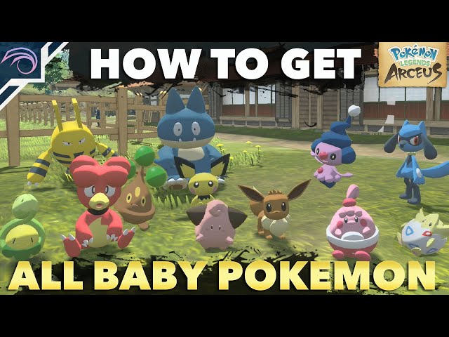 Pokémon Go baby Pokémon list - how to get Bonsly, Munchlax