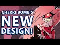 Cherri Bombs NEW Design, New Helluva Boss Clip, &amp; Hazbin Hotel Trailer Theory!