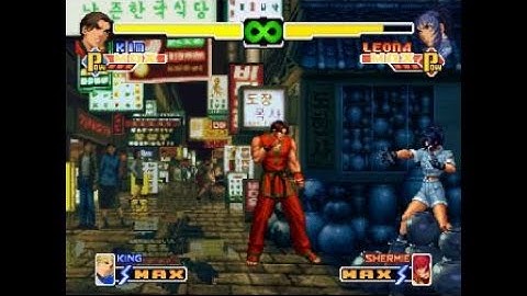 THE KING OF FIGHTERS 2000 kim kaphwan combo 100% ( corner ) ( King striker ) SDM