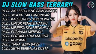 DJ SLOW BASS TERBARU 2024 | DJ VIRAL TIKTOK FULL BASS 🎵 DJ AKU BERJUANG SAMPAI MATI