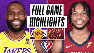 Lakers At Cavaliers   Game Highlights  March 21 2022