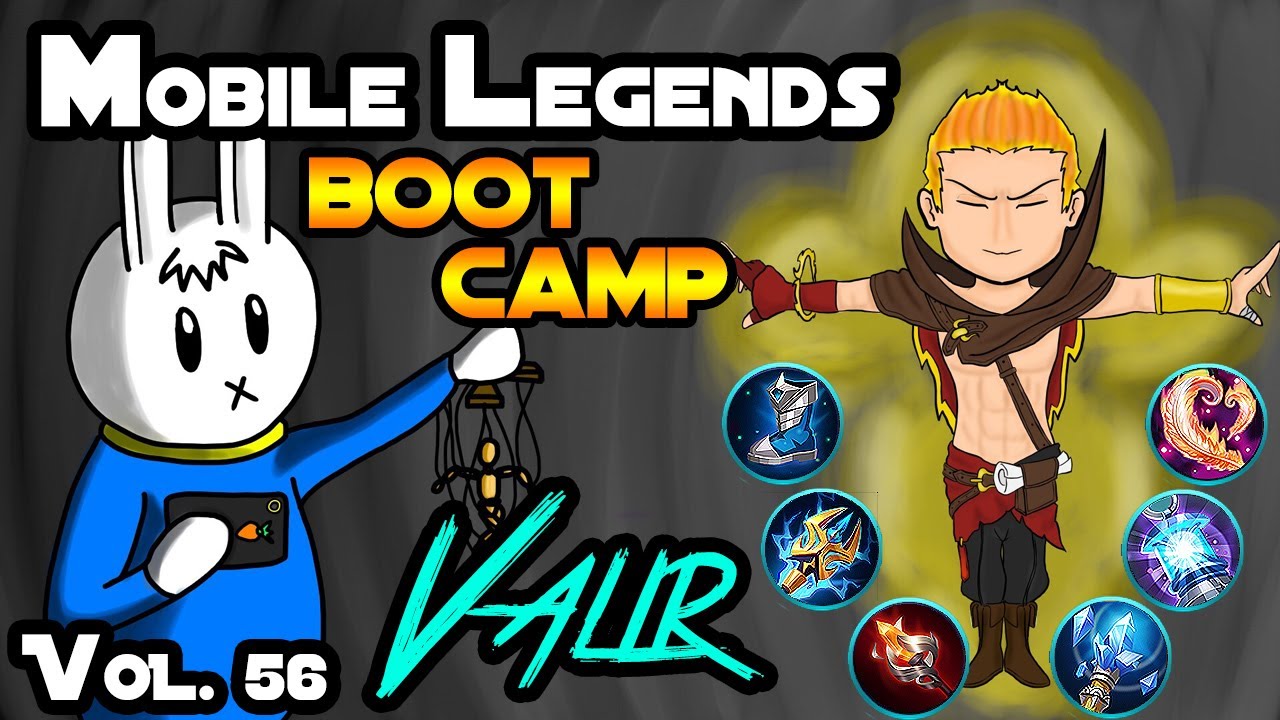 VALIR - TIPS, ITEMS, SPELL, EMBLEMS, TRICKS, AND GUIDE - MGL MOBILE LEGENDS BOOT CAMP VOLUME 56