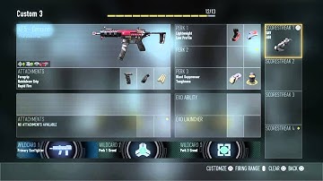 Call of Duty®: Advanced Warfare KF5 BEST CLASS SET UP