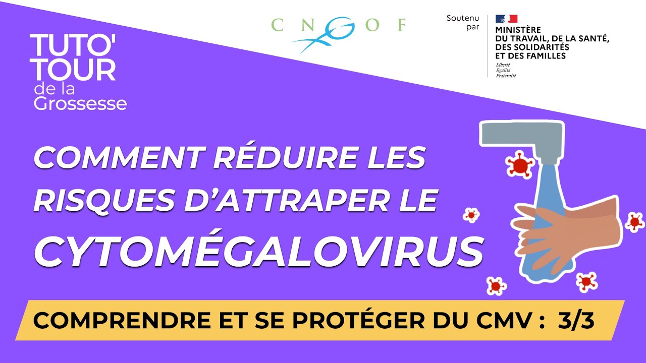 Réduire les risques d'attraper un Cytomégalovirus