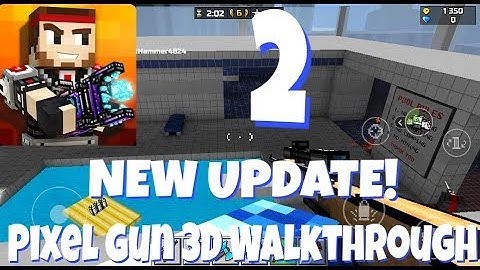 Pixel Gun 3D - Gameplay Walkthrough Part 2 - THE NEW UPDATE!