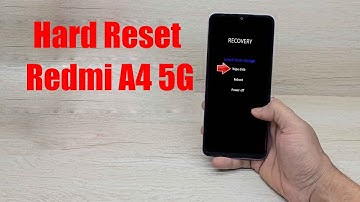 Hard Reset Redmi A4 5G | Factory Reset Remove Pattern/Lock/Password (How to Guide)