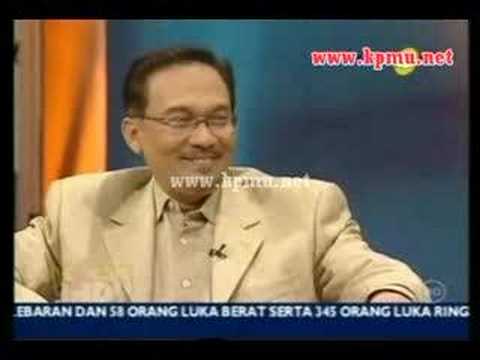 Penipuan Anwar Ibrahim di wawancara Metro TV Indonesia