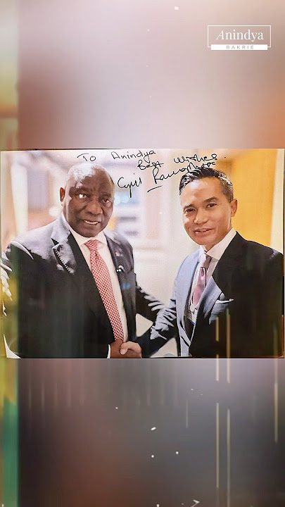 Bertemu dengan Presiden Afrika Selatan