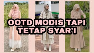 OOTD Syar'i tapi tetap Fashionable dan Modis - OOTD Hijab Menutup Dada screenshot 5