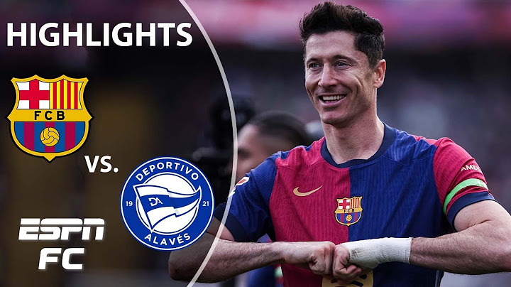 CLOSING THE GAP 😤 Barcelona vs. Alaves | LALIGA Highlights | ESPN FC