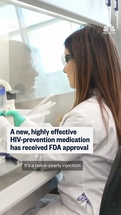 FDA approves new, highly effective HIV drug