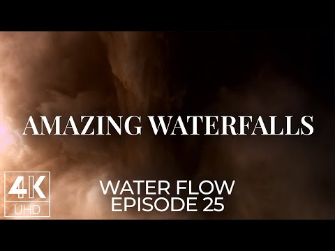 Palouse Falls 4K Screensaver | Cinematic Slow-Motion Waterfall for Calm & Focus + Ambient Music -#25