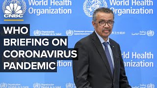 World Health Organization holds a briefing on the coronavirus outbreak – 8\/13\/2020