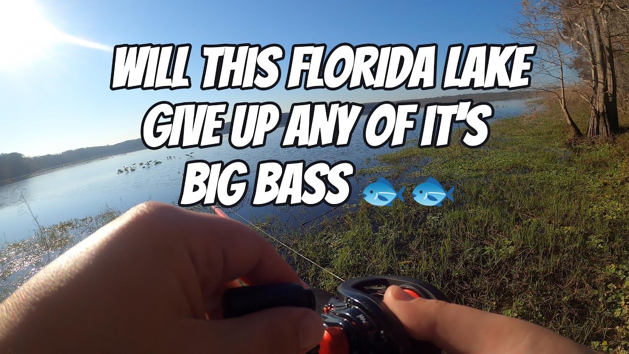 Will this Florida Lake Give Up Any of It's Big Bass? On this special 100 casts fishing challenge.