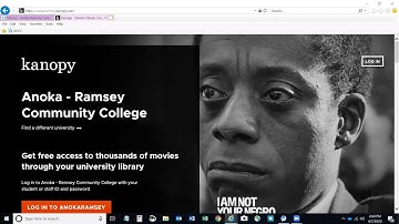 Kanopy--Part 1: Creating an Account