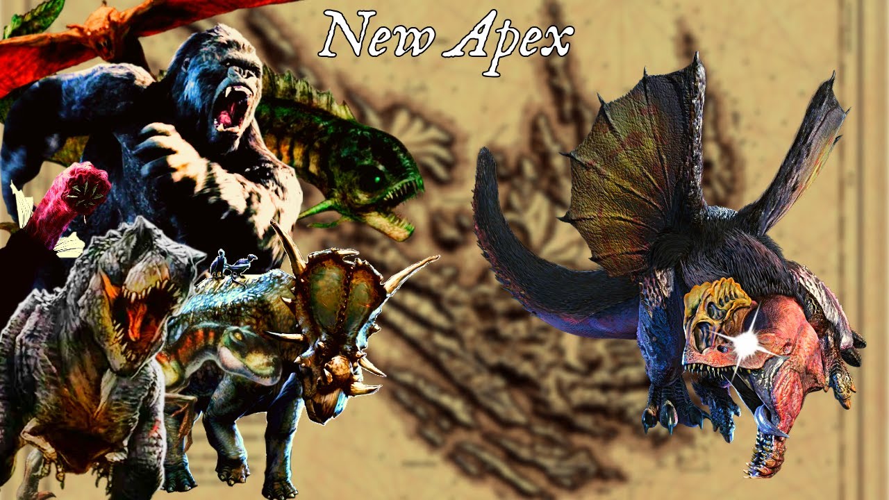 Can Anjanath Survive Skull Island!? Monster Hunter World's Relentless Ruffian takes on King Kong!!!