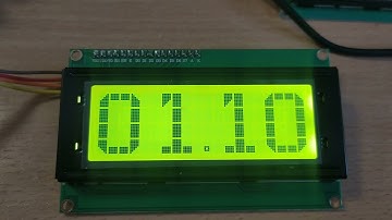 FL PROG & Arduino,часы с получением NTP server LCD 2004.