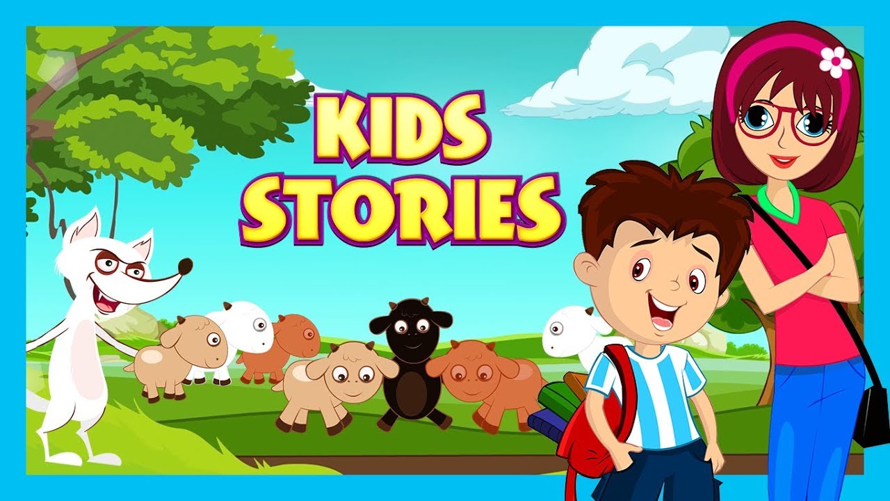 Kids Stories - English Animated Stories For Kids || The Wolf and Seven ...