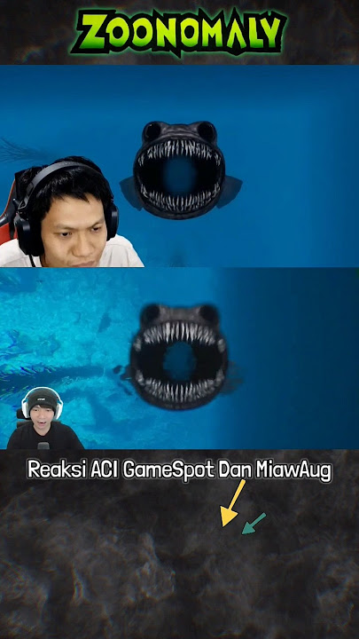 Reaksi ACI GameSpot Dan MiawAug Monster Megalodon Zoonomaly