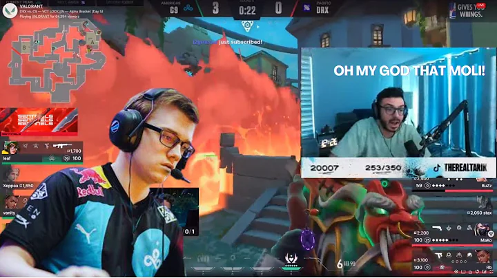 TARIK REACTS TO ZELLSIS's MOLI IN PEARL // C9 VS. DRX // São Paulo