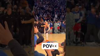 POV: Donte DiVincenzo’s INSANE CLUTCH in game 2 against the 76ers 👀🚨 | #Shorts