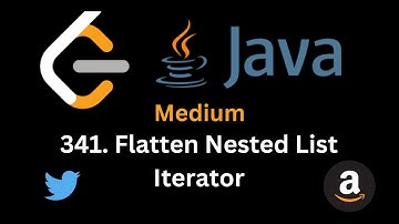 Flatten Nested List Iterator - LeetCode 341.(JAVA Explained)