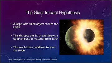 Lesson 9 - Lecture 3 - The Origin of the Moon - OpenStax - OpenStax