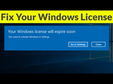 Fix Your Windows License Will Expire Soon Error In Windows 10 8 1