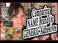 Comparing NAME brand to GENERIC adhesives